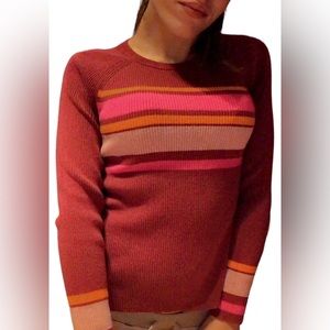 IZ BYER Vintage Long Sleeve Top